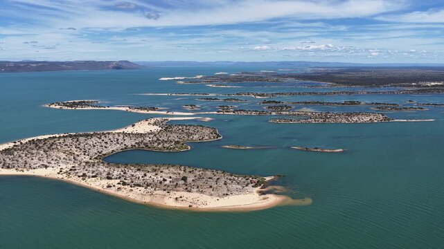 Velho Chico Dunes In Casa Nova Bahia Brazil. Unique Landscape Of White Sand Dunes And Crystal-Clear Lagoons. Wildlife Travel. Amazon Forest. Casa Nova Bahia.