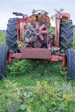 Abandoned Farm Tractor Galway Ireland