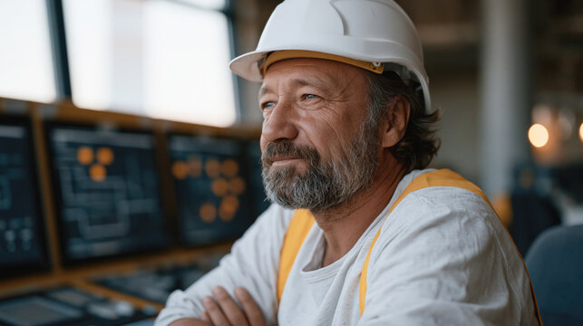 SCADA control room technician detects anomalous command injections on aging HMI terminals as warning indicators flash during a dawn cyberattack drill.