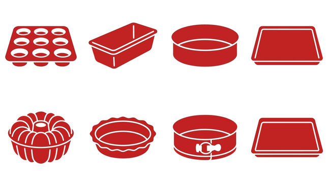 Baking Pans Collection: Muffin Tin, Loaf Pan, Springform, Cake Pans, Tart Pan