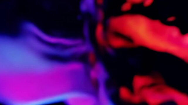 abstract colorful fluid motion digital art animation