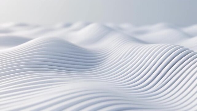 Abstract flowing waves in soft grayscale gradient