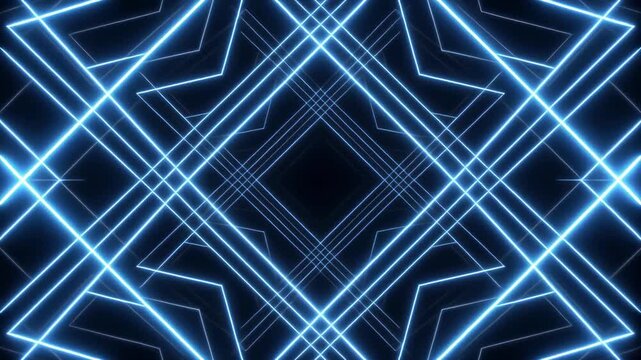 Abstract geometric wireframe mesh animation transitioning smoothly