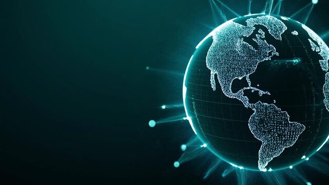 Futuristic High Tech Background for Social Media and Advertising