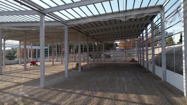 Interior of Building Construction