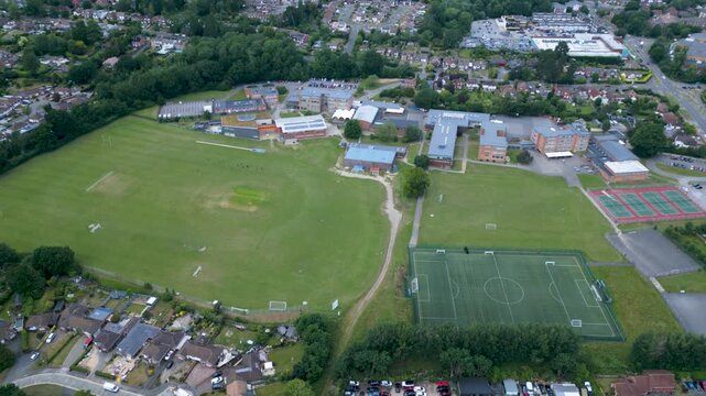 Kings Academy School Prospect Aerial shot Reading UK
