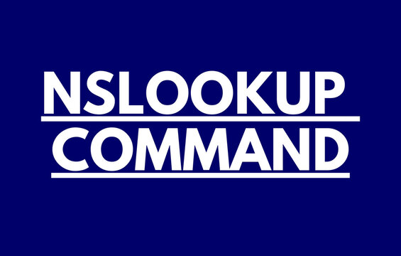 NSLOOKUP Command