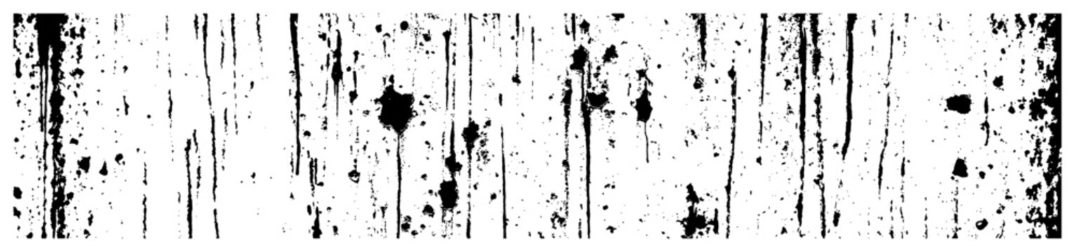 Horizontal frame texture with distressed vertical paint streaks and ink splatters