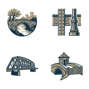 Four Different Types of Bridges.