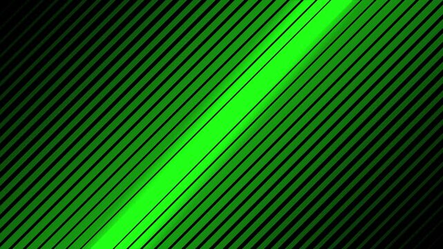 Abstract diagonal neon green line pattern background representing digital technology and futuristic motion