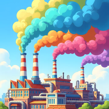 Colorful hot air balloons floating over Paris cityscape.