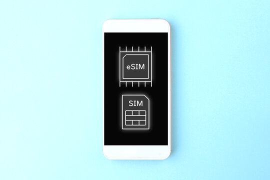 デュアルSIMを搭載したスマホのイメージ画像