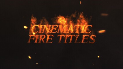 Cinematic Fire Titles