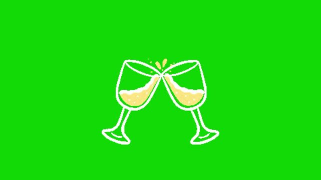 Elegant Wine Pouring in Crystal Glass