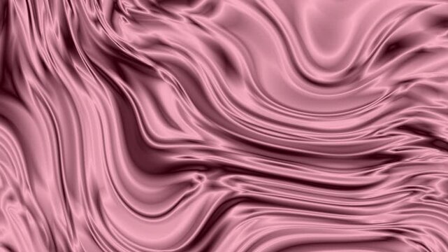 Elegant Dusty Rose Mauve Satin Curtain Background Pink Silk Fabric Folding Loop