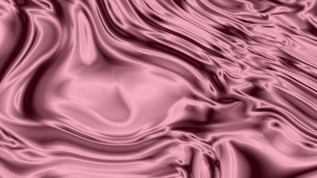 Elegant Dusty Rose Mauve Satin Curtain Background Pink Silk Fabric Folding Ripple Loop