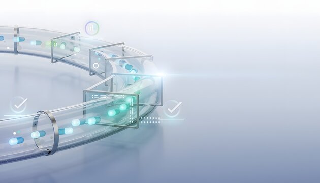 Data Lifecycle Management Concept with Visible Information Flow Stages