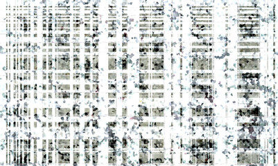 Black and white city map with streets and buildings © Beethi