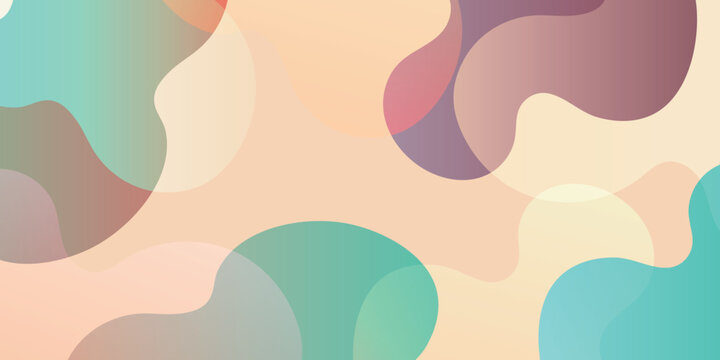 Abstract fluid liquid shape colorful background design