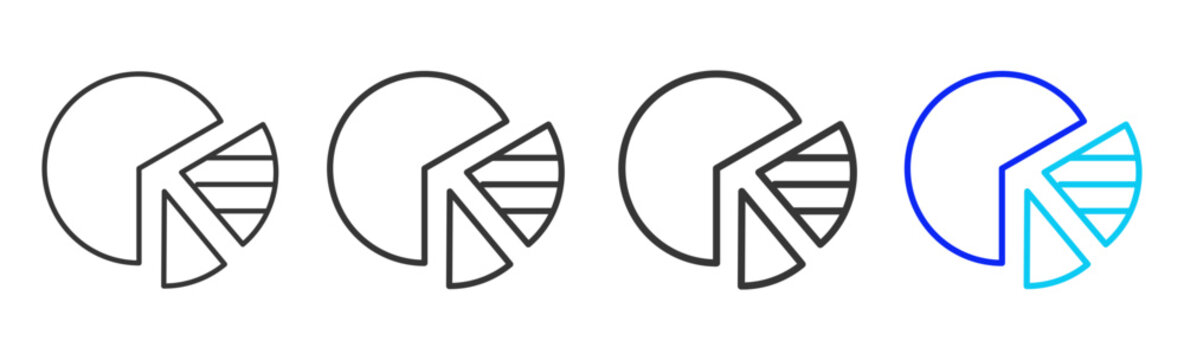 Issue Analysis Icon Collection Creative Outline Style for Customer Support Help Desk Technical Support Live Chat Contact Center IT Service FAQ Website Vector Icons