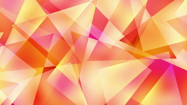 Abstract Geometric Triangle Patterns 4K