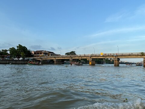 Bridge Over Thu Bon River in Hoi An, Vietnam