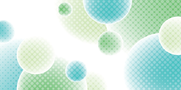 Abstract geometric background with vibrant colorful dotted circles