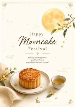 moon cake festival, autumn festival greetings