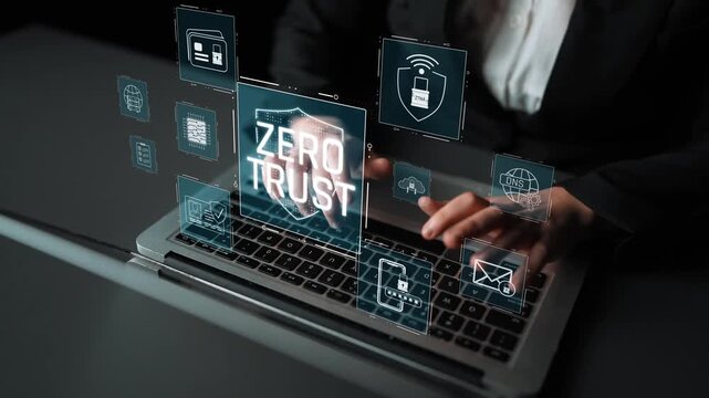 Zero trust model enhances data protection. Zero trust blocks unauthorized access, secures devices, zero trust defends networks, and zero trust verifies users continuously. Marrow