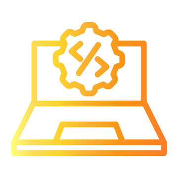 python Line Gradient Icon