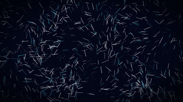 Meteorological Wind Flow Weather Streamline Simulation