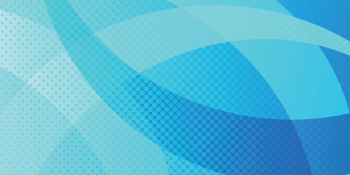 Abstract Blue Wave Graphic Design Background