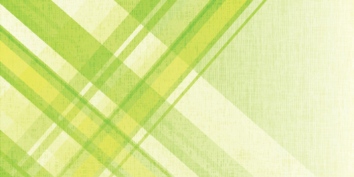 Green diagonal plaid pattern textile background