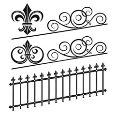 wrought iron fence © Md.Belal