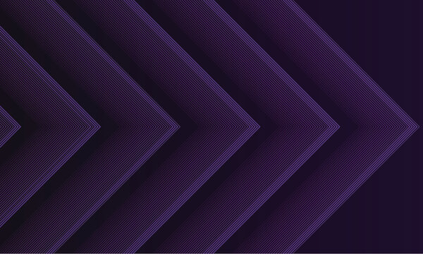 Purple nested arrows on dark background, diagonal abstract pattern
