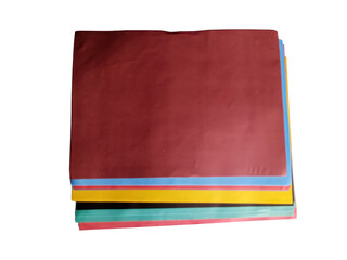 Fototapeta premium Stack of colorful folded towels