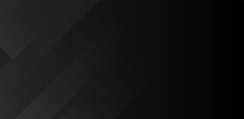 Fototapeta premium Abstract dark geometric black and grey background with subtle diagonal stripes