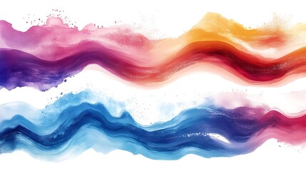 Fototapeta premium abstract wave flow with soft transitions and radiant highlight points Technology Branding and Futuristic UI Backgrounds POD Assets for Apparel, Wall Art and Stationery Motion Graphics 