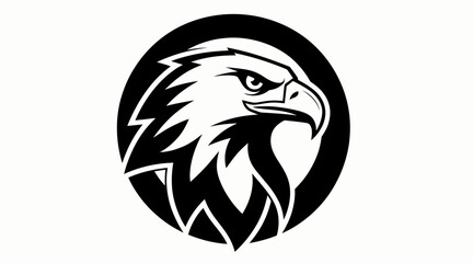 Fototapeta premium Eagle Head Emblem Graphic Design
