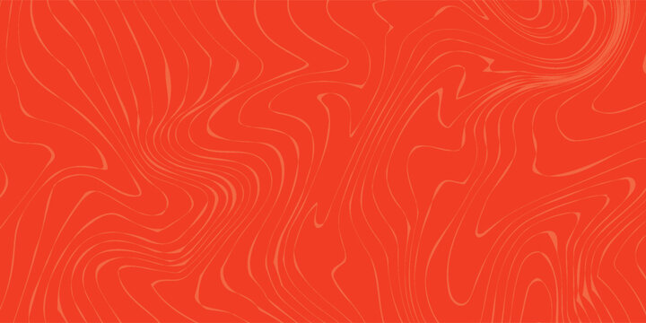 Seamless Abstract Pattern with Salmon Fish Fillet Texture in Lin Style Vector Background for Fish Packaging, Sushi Restaurant and Menu Design