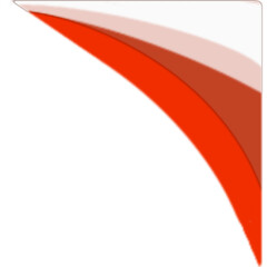 Obraz premium Abstract flowing curves in warm gradients