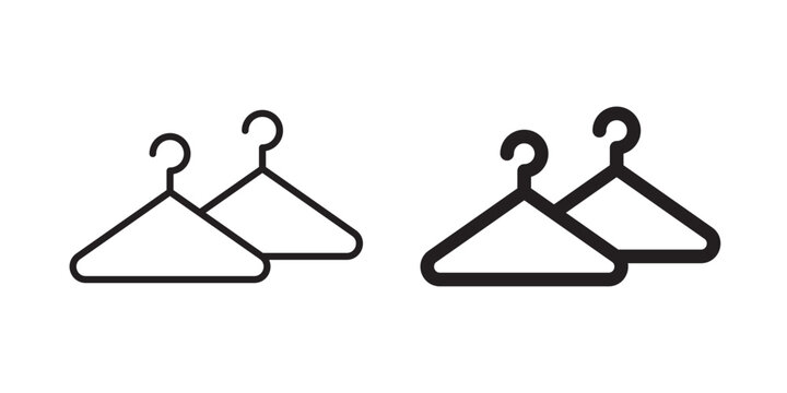 Clothes hanger icon