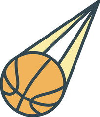 Basketball Groovy Icon © RAVIAN