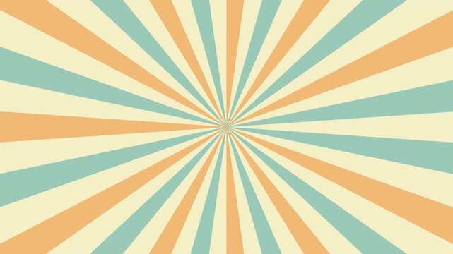 Starburst pattern in bold colors, suitable for backgrounds, textiles, packaging, and graphic design projects needing a dynamic element.