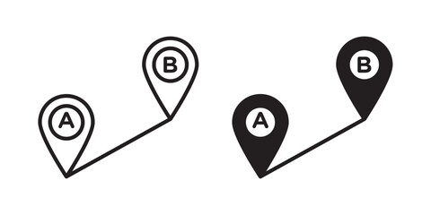 Path A to B icon © Mincraft