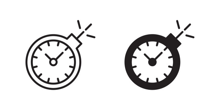 Time bomb icon