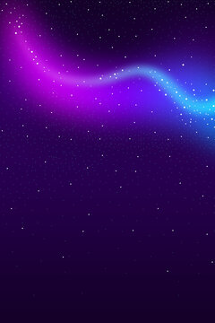 abstract background with stars