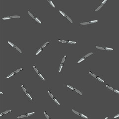 Fototapeta premium seamless pattern blade military knife cartoon. blade military knife sign vector