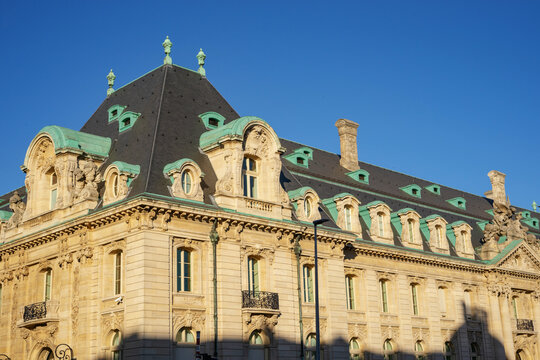 Luxembourg, 28 June 2019: Historical buildings in Luxembourg city center