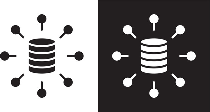 Data aggregation icon
